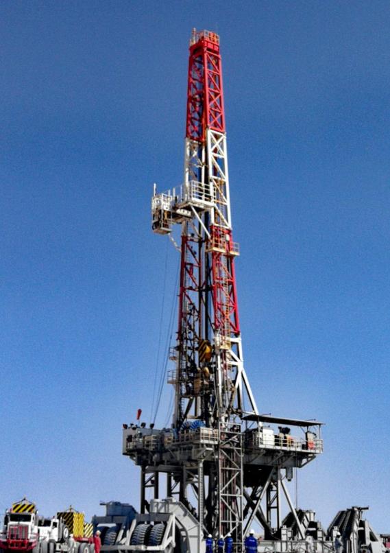 2000 HP AC VFD drilling rig for Kuwait operations