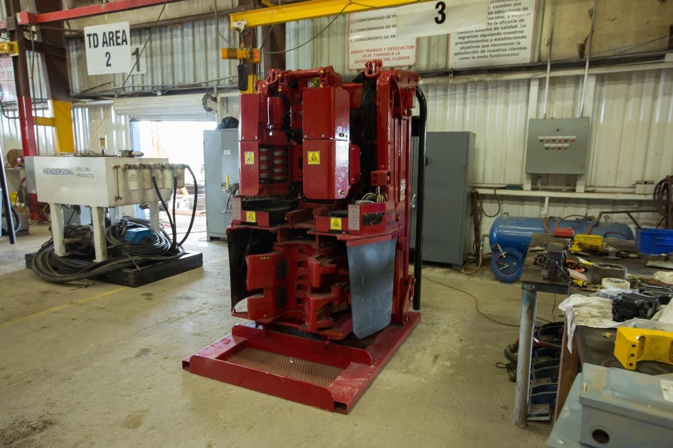NOV TDS-11 Top Drive — Shop Inspection