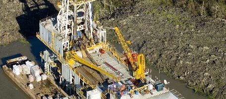 Barge Rig 54B – Side View
